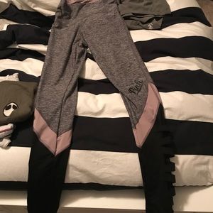 pink workout leggings